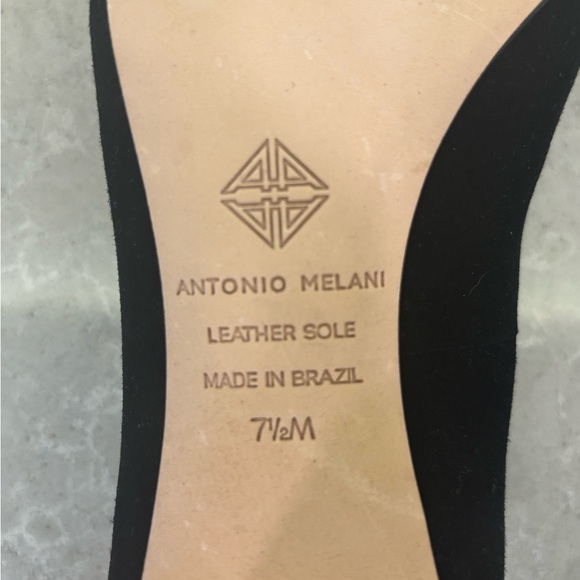 Antonio Melani 2 1/2 inch black suede heels. - Picture 5 of 10